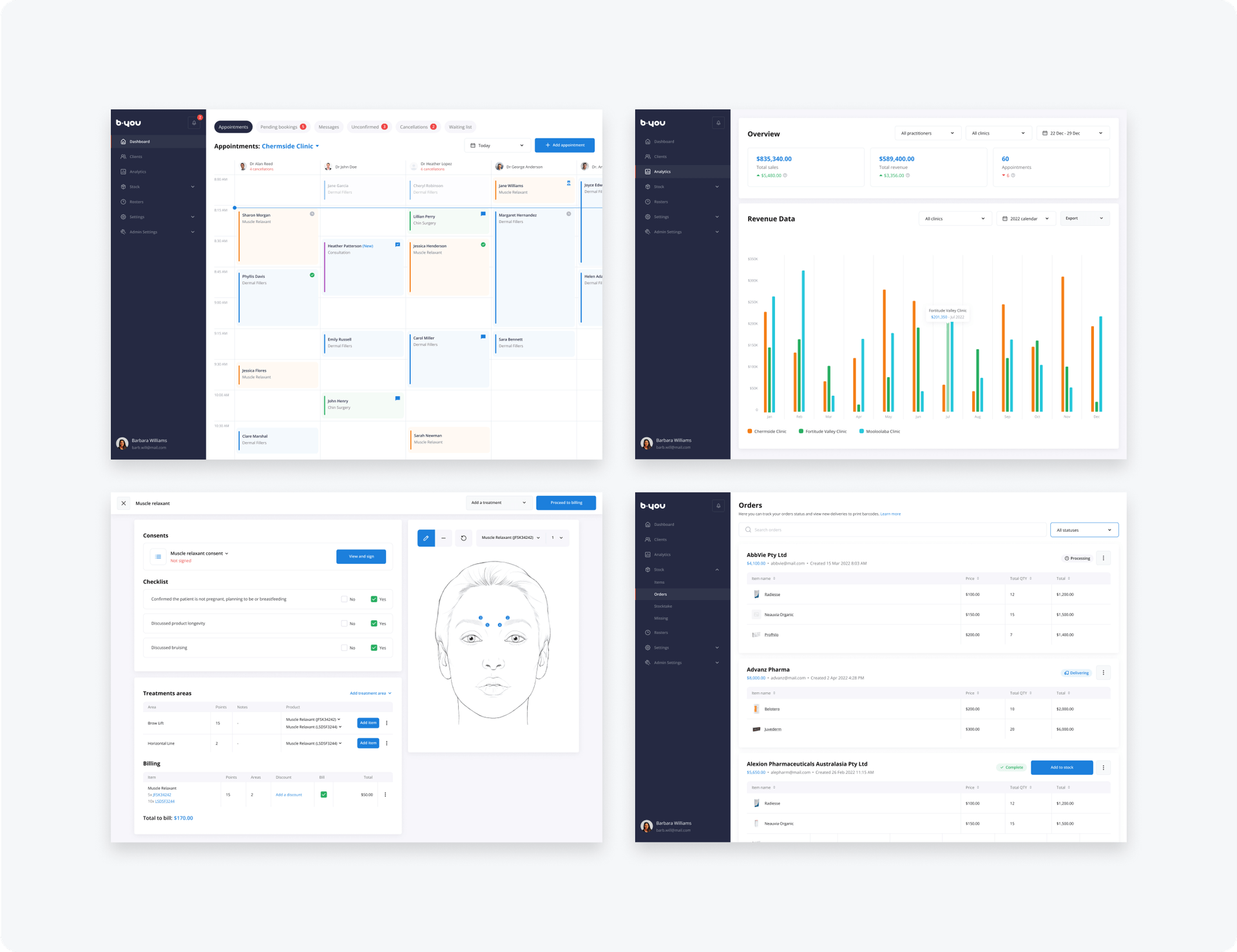 Creating an all-in-one solution for cosmetic clinics | Projects ...