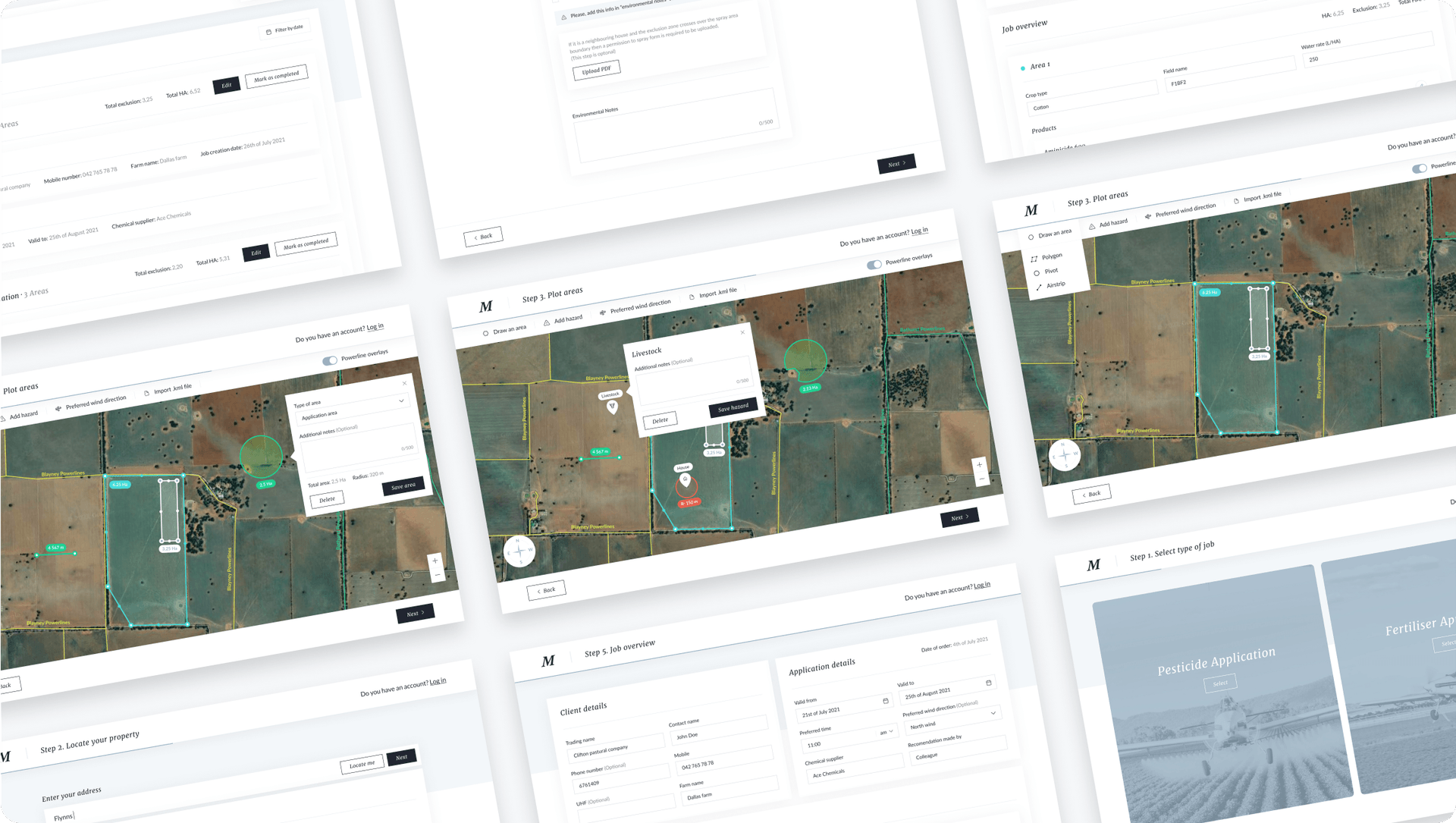 Optimising the aerial spray booking process | Projects | Appello Software